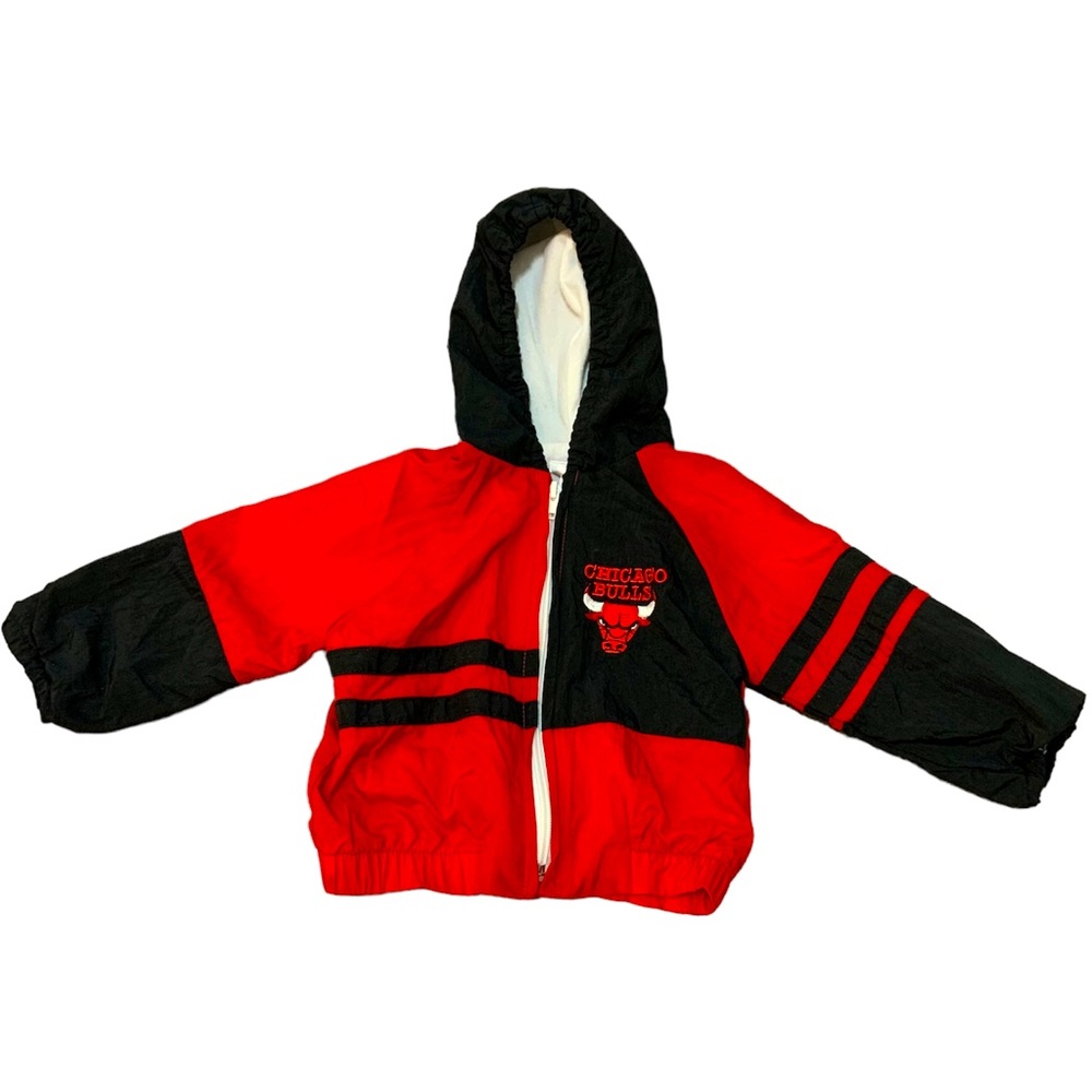 🔥HOST PICK🔥 Vintage Chicago Bulls NBA Babyfair 18 Month Jacket Windbreaker